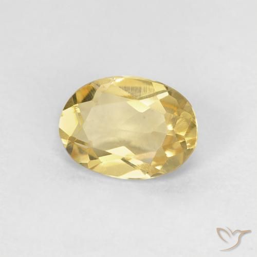 Berilo Dourado Natural 0.74ct, oval, VS