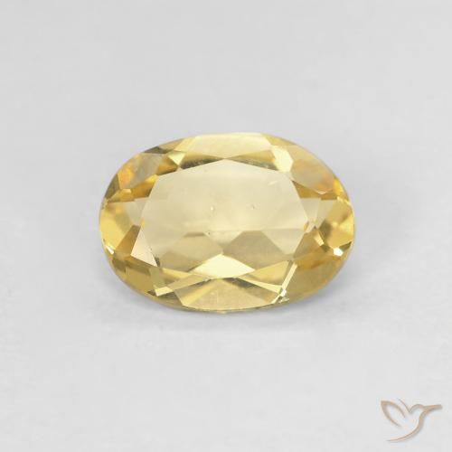 0.90ct Natural Dourado Berilo, oval, VS