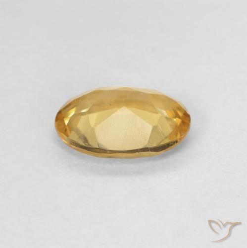 Berilo Dourado claro Natural 0.96ct, oval, VS