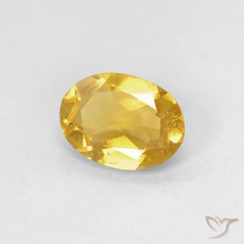 Berilo Dourado Natural 0.79ct, oval, VS