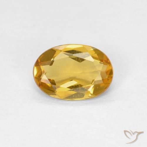 0.62ct Natural Dourado Berilo, oval, VVS