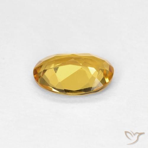 Berilo Dourado Natural 0.62ct, oval, VVS