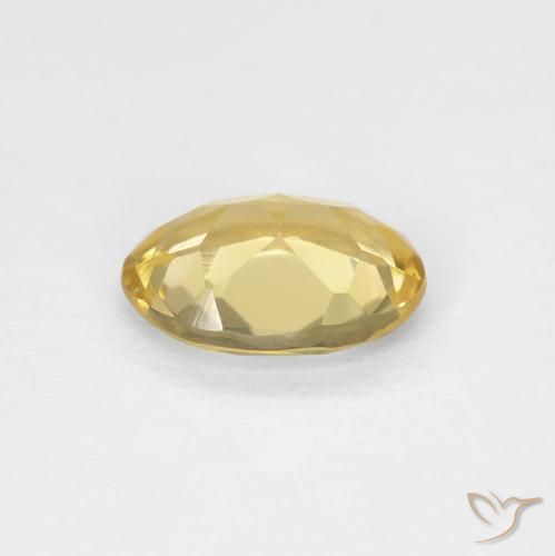 Berilo Amarelo Dourado Claro Natural 0.98ct, oval, VVS
