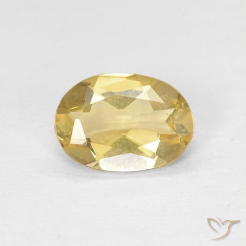 0.99ct Natural Ouro Berilo, oval, VVS
