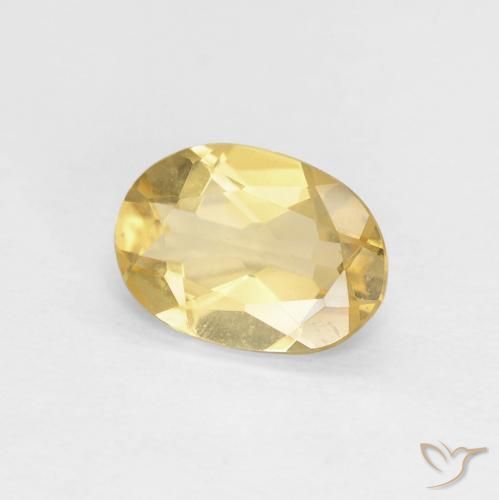 Berilo Ouro Natural 0.99ct, oval, VVS