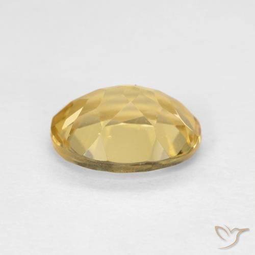 Berilo ouro médio Natural 1.74ct, oval, VVS