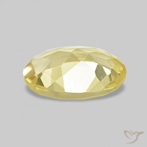 Berilo Luz amarela Natural 0.84ct, oval, VVS