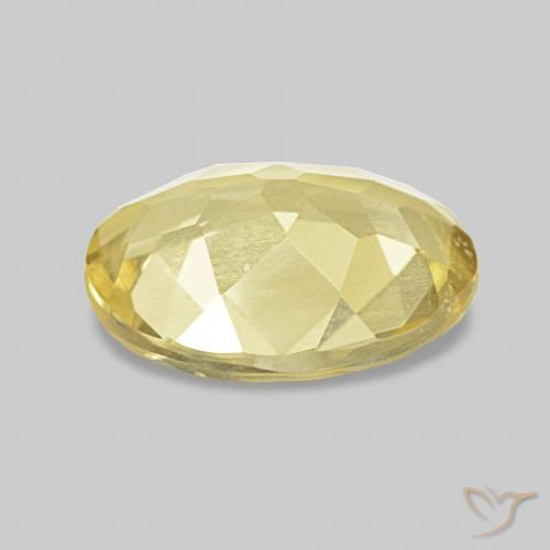 Berilo Amarelo Dourado Claro Natural 1.51ct, oval, VS