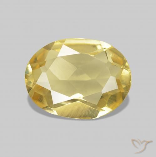 0.95ct Luz Dourada Berilo, oval, VVS