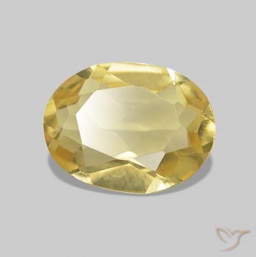 Berilo Luz Dourada Natural 0.95ct, oval, VVS