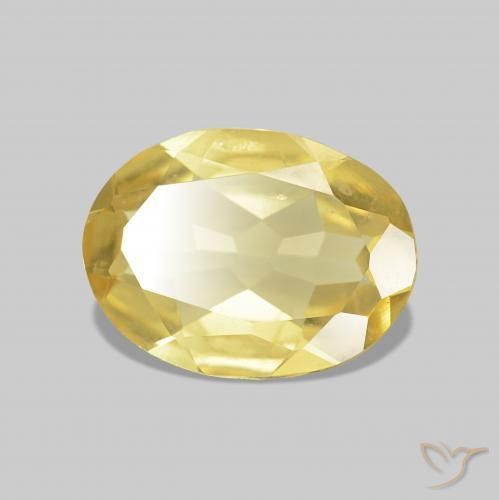 Berilo Amarelo Toscana Natural 0.85ct, oval, VVS-VS