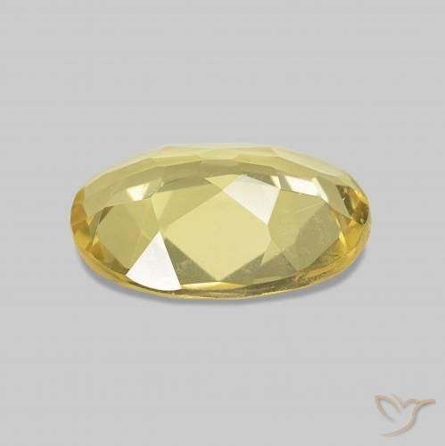 Berilo Amarelo Toscana Natural 0.85ct, oval, VVS-VS