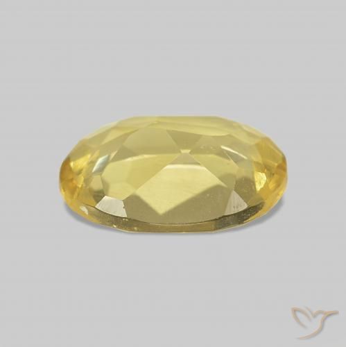 Berilo Luz amarela Natural 0.59ct, oval, VVS-VS