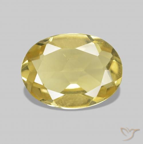 Berilo Luz Dourada Natural 0.99ct, oval, VVS-VS