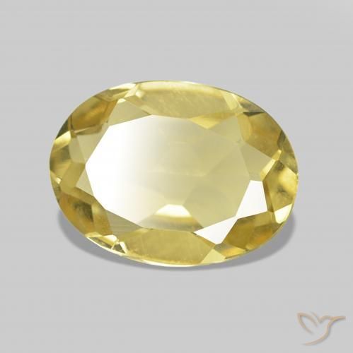 Berilo Luz Dourada Natural 0.99ct, oval, VVS-VS