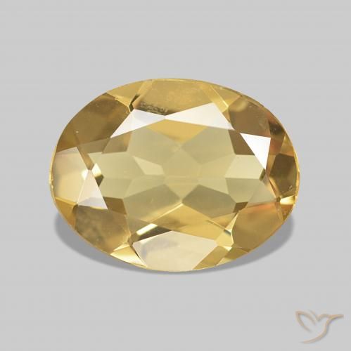 Berilo Dourado Natural 1.26ct, oval, VVS-VS