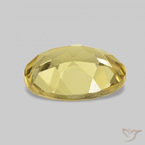 Berilo Luz amarela Natural 1.49ct, oval, VS