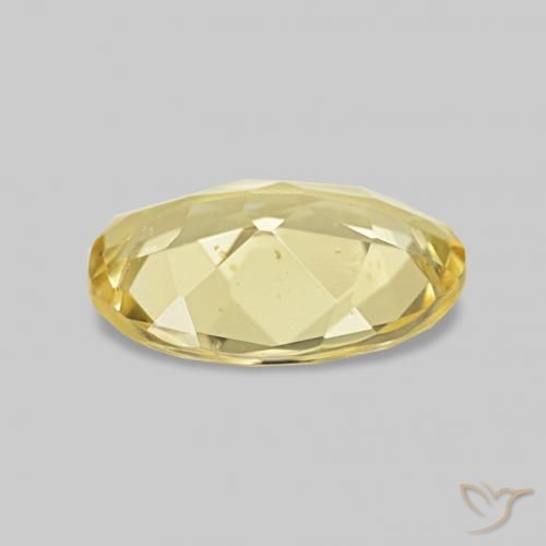 Berilo Luz amarela Natural 0.83ct, oval, VS