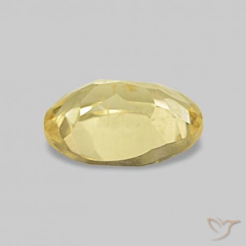 Berilo Amarelo Dourado Claro Natural 0.63ct, oval, VS