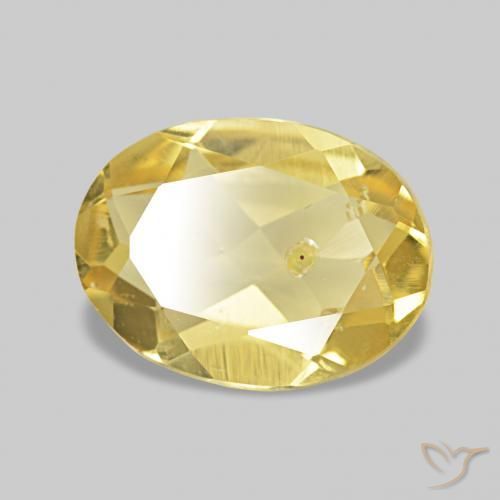 Berilo Luz Dourada Natural 0.95ct, oval, VS