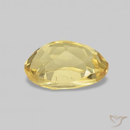 Berilo Dourado Natural 0.73ct, oval, VS