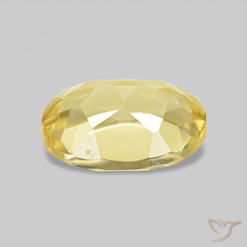 Berilo Luz amarela Natural 1.18ct, oval, VS