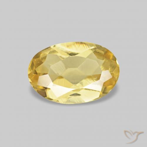 Berilo Luz Dourada Natural 0.44ct, oval, VS