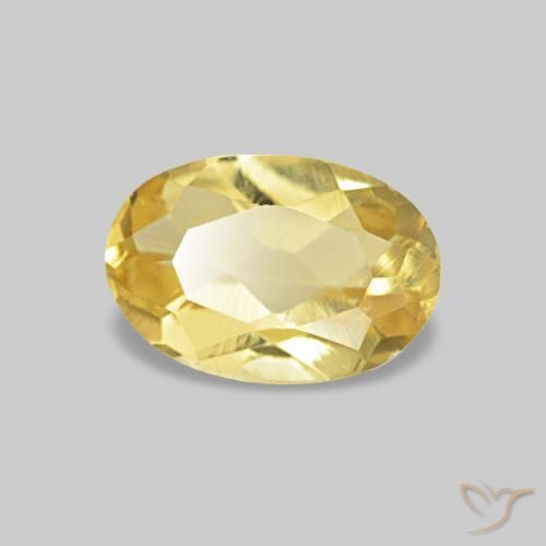 Berilo Luz Dourada Natural 0.44ct, oval, VS