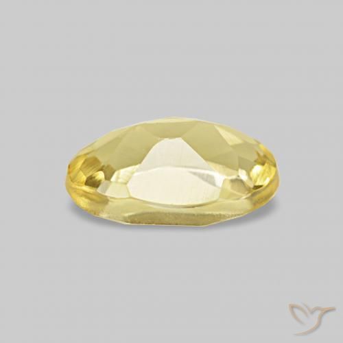 Berilo Luz Dourada Natural 0.44ct, oval, VS