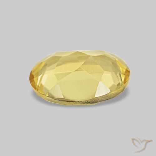 Berilo Luz Dourada Natural 0.65ct, oval, VS