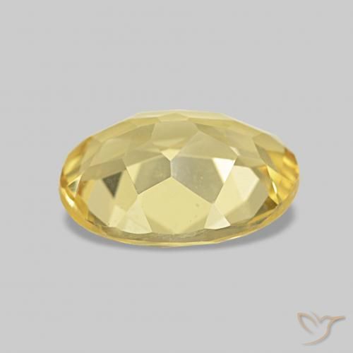 Berilo Amarelo Dourado Claro Natural 1.50ct, oval, VS