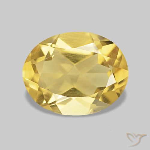 Berilo Laranja Dourada Natural 1.93ct, oval, VS