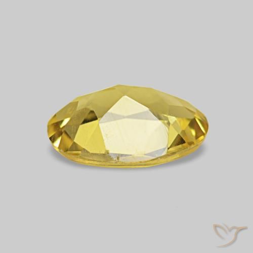 Berilo Amarelo Dourado Claro Natural 0.50ct, oval, VS