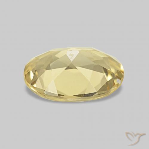 Berilo Luz amarela Natural 1.34ct, oval, VVS-VS