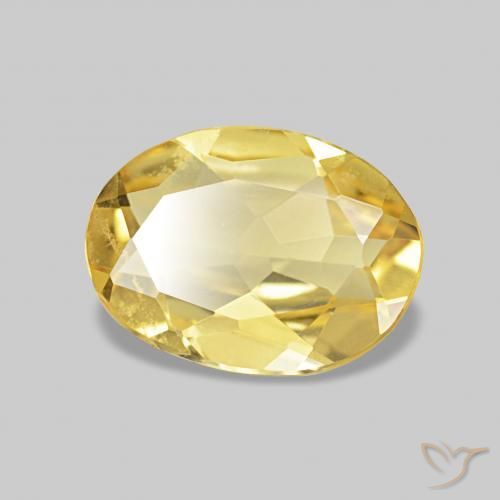 Berilo Luz Dourada Natural 0.91ct, oval, VVS-VS