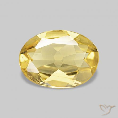 Berilo Luz Dourada Natural 0.91ct, oval, VVS-VS