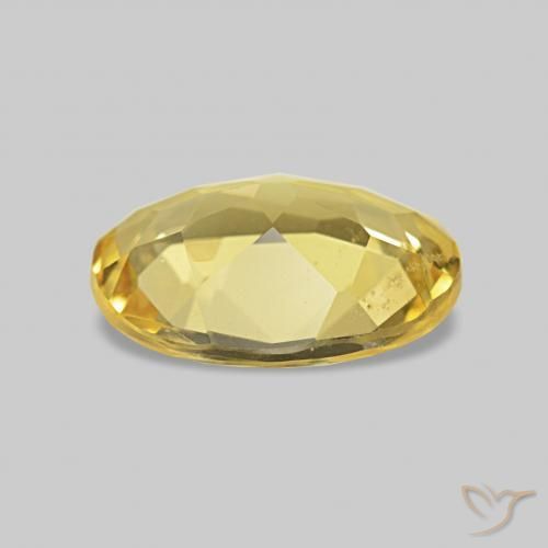Berilo Luz Dourada Natural 0.91ct, oval, VVS-VS