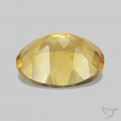 Berilo Amarelo Dourado Claro Natural 3.29ct, oval, VVS-VS