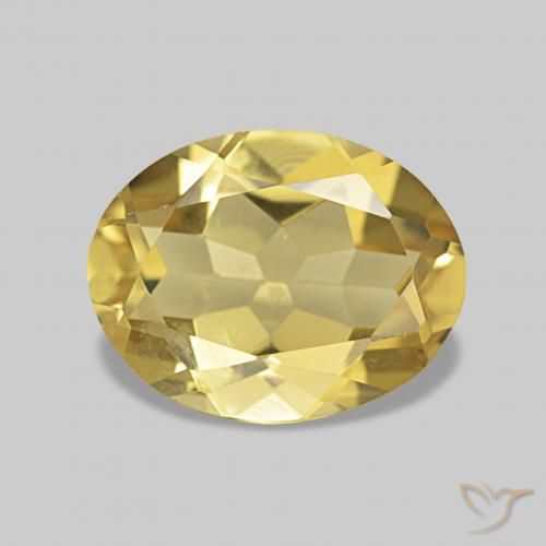 Berilo Luz Dourada Natural 1.67ct, oval, VVS-VS