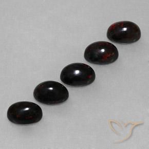 Pedras preciosas de Opala negra Multicolorido natural de 2.67 ct, oval, Opaco