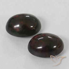 Pedras preciosas de Opala negra Multicolorido natural de 2.53 ct, oval, Opaco