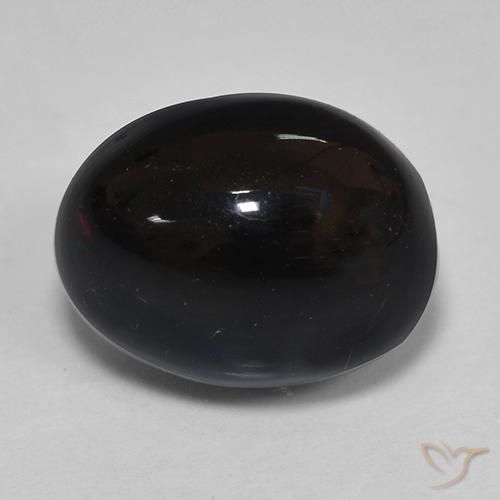 Opala negra Multicolorido Natural 1.46ct, oval, Opaco