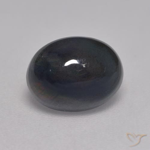 Opala negra Multicolorido Natural 1.25ct, oval, Opaco