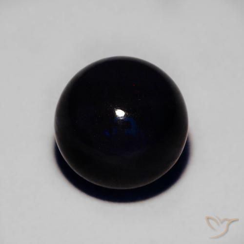 Opala negra Multicolorido Natural 2.16ct, Esfera / Bola, Opaco