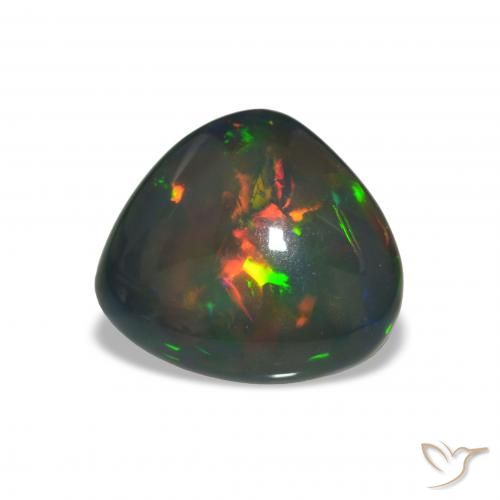 7.00ct Multicolorido Opala negra, Chique, Opaco
