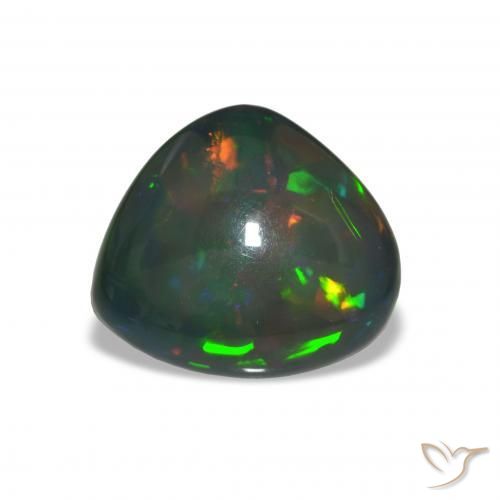 Opala negra Multicolorido Natural 7.00ct, Chique, Opaco