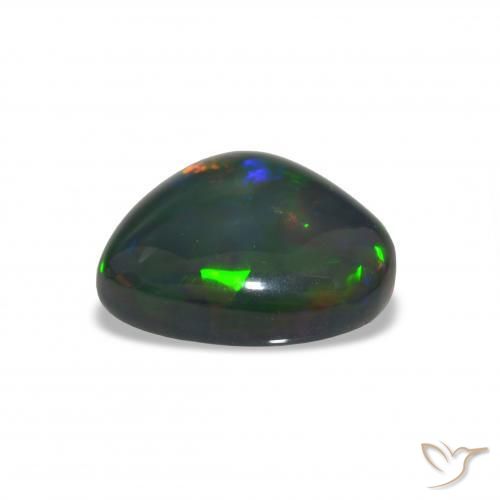 Opala negra Multicolorido Natural 7.00ct, Chique, Opaco