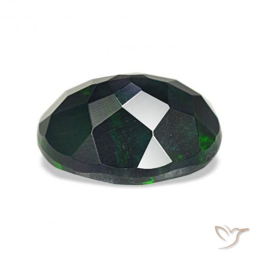 Opala negra Multicolorido Natural 1.36ct, oval, Opaco
