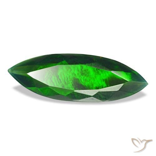 Opala negra multicolorido natural 2,27ct, marquise, opaco