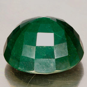 Pedra de sangue verde natural 90,45ct, corte oval, opaco